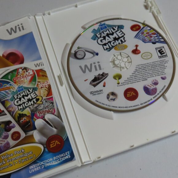 Hasbro Family Game Night 1 and 2 Bundle - Nintendo Wii - Picture 2 of 16